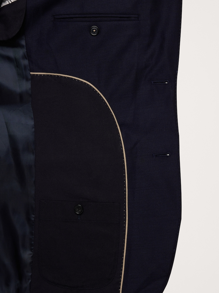 Signature Italian Hopsack Suit Jacket