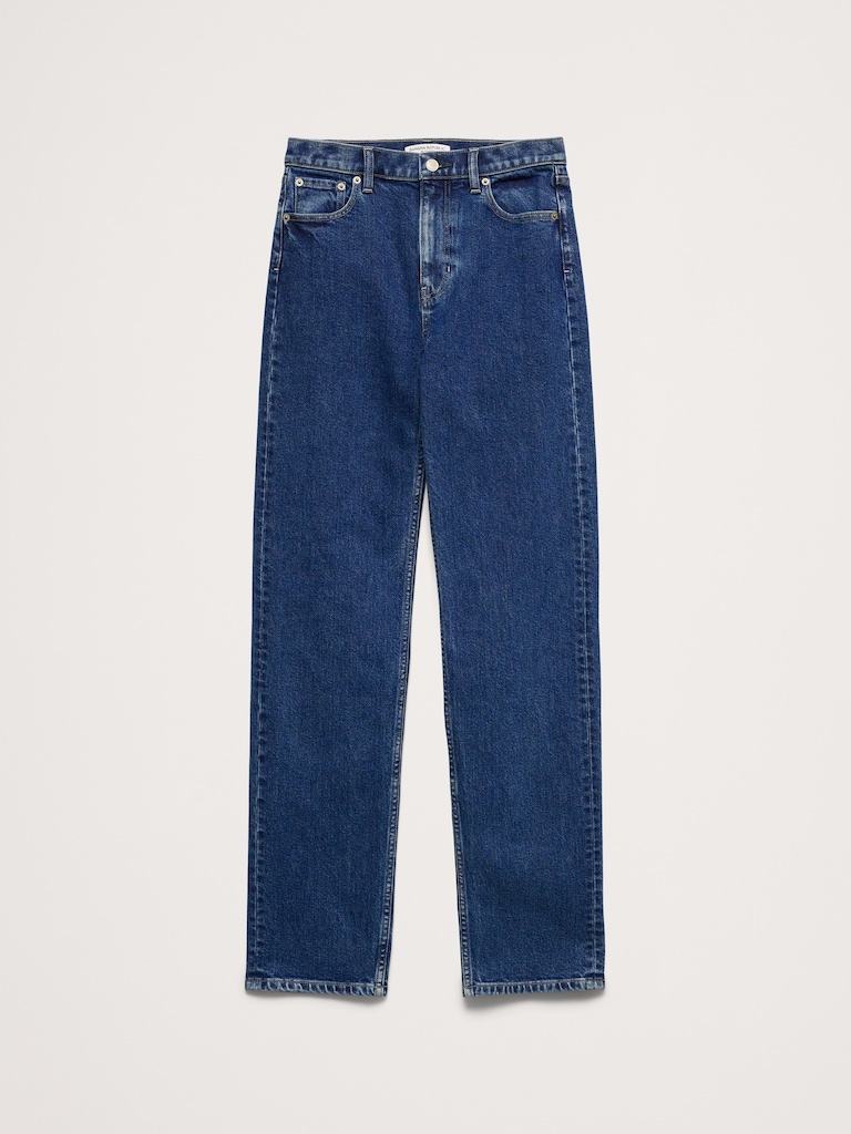 High-Rise 90S Straight Jean