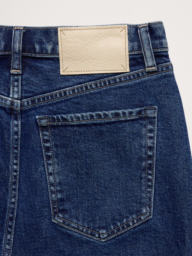 High-Rise 90S Straight Jean