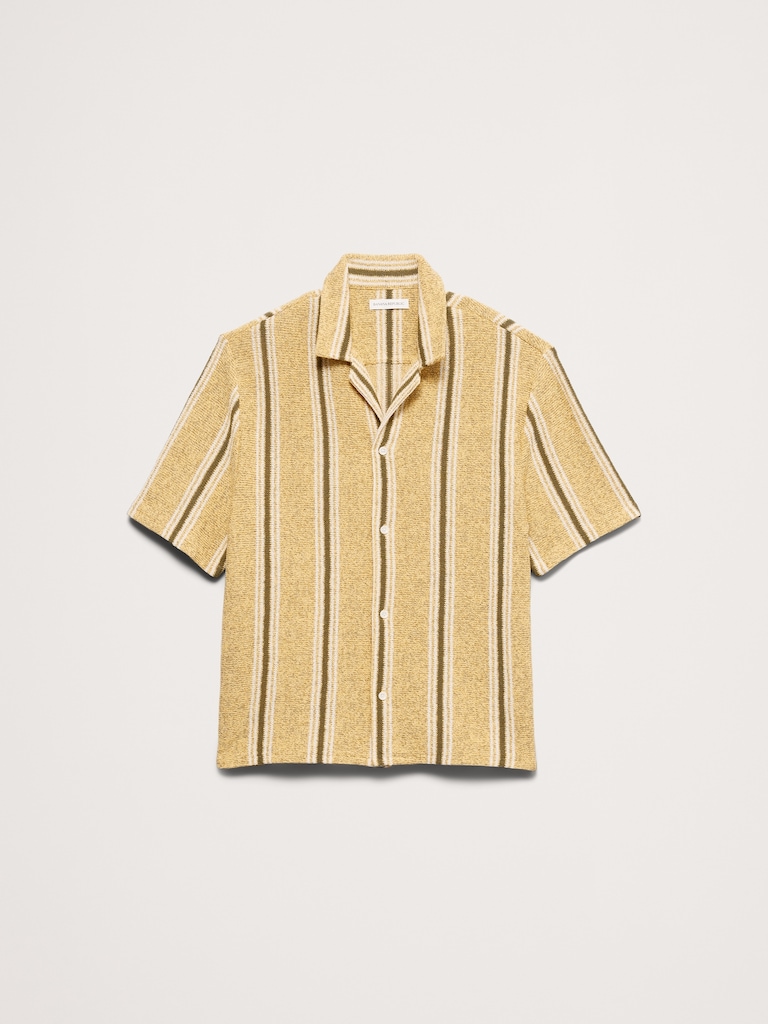 Relaxed-Fit Striped Resort Shirt
