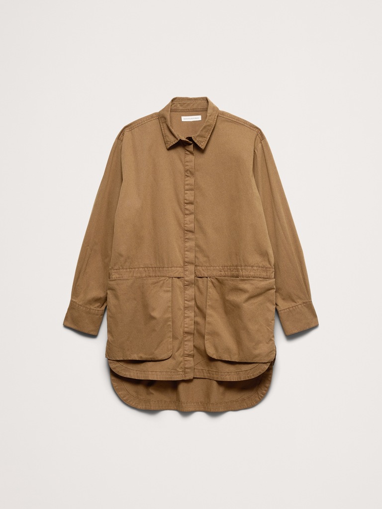 Cotton Twill Utility Tunic
