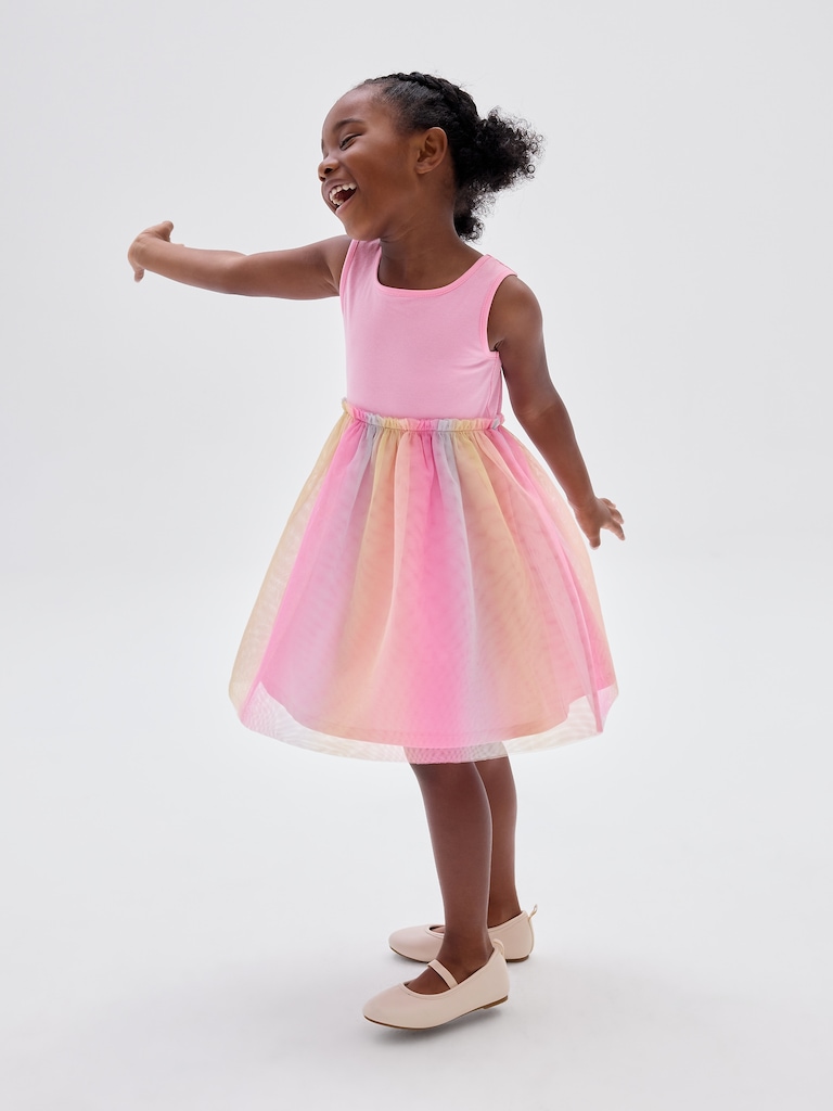babyGap Tulle Rainbow Dress