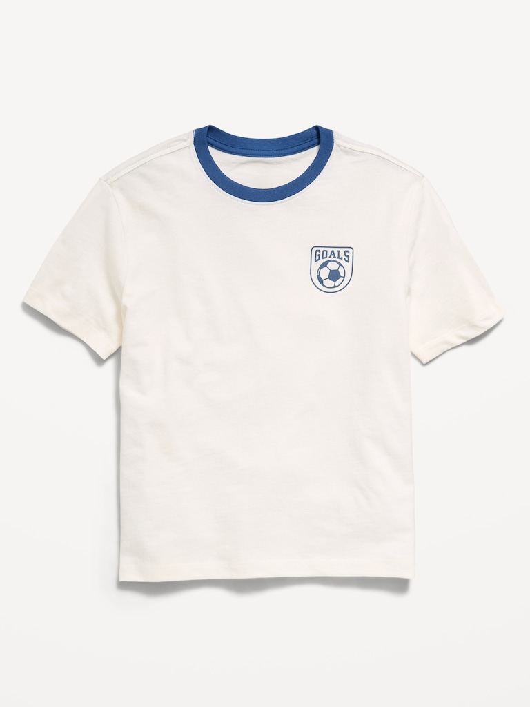 Softest Short-Sleeve Graphic T-Shirt for Boys
