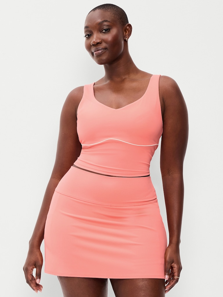 StudioSmooth Seamed Longline Top