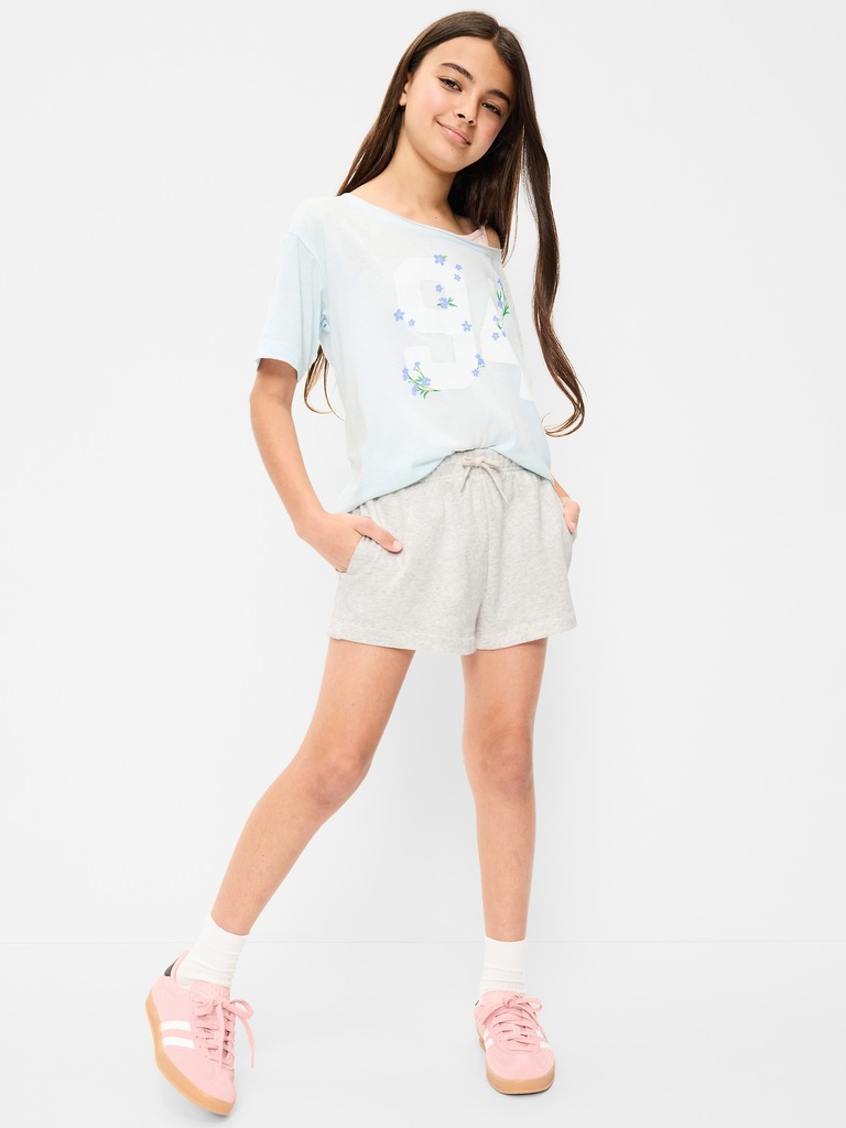 High-Waisted Favorite Fleece Shorts for Girls