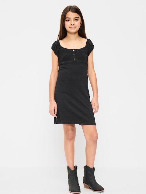 Girls' Black Dresses & Jumpsuits