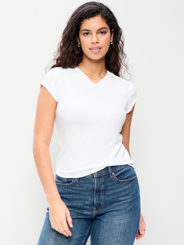 Snug V-Neck T-Shirt