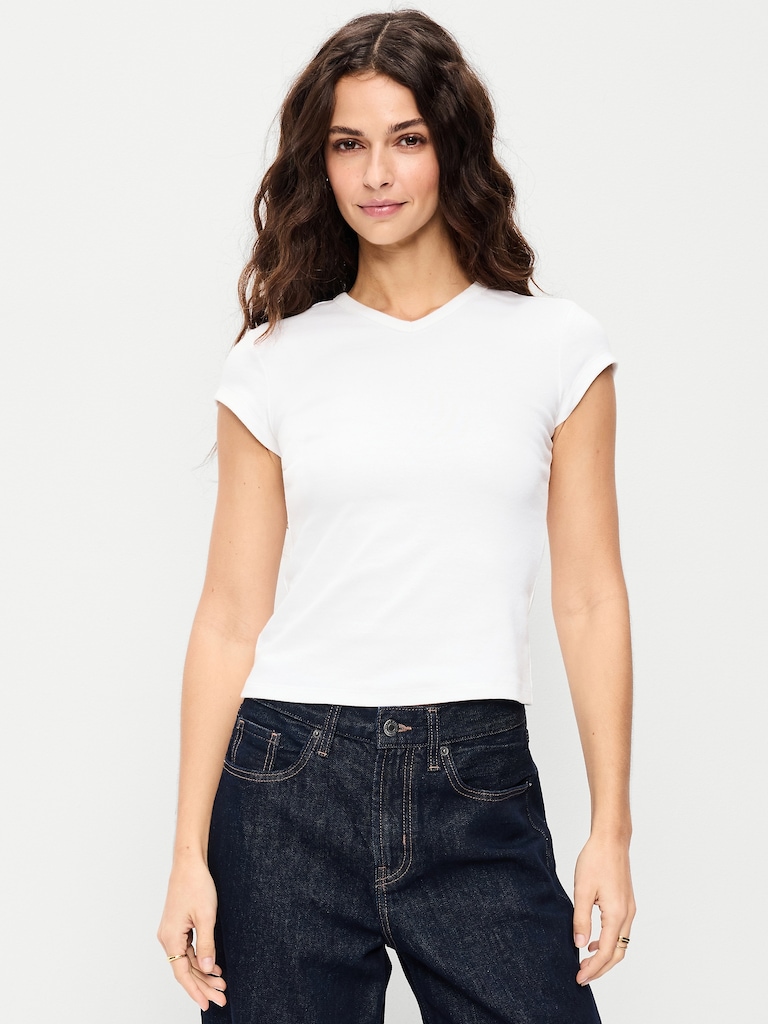 Snug V-Neck T-Shirt