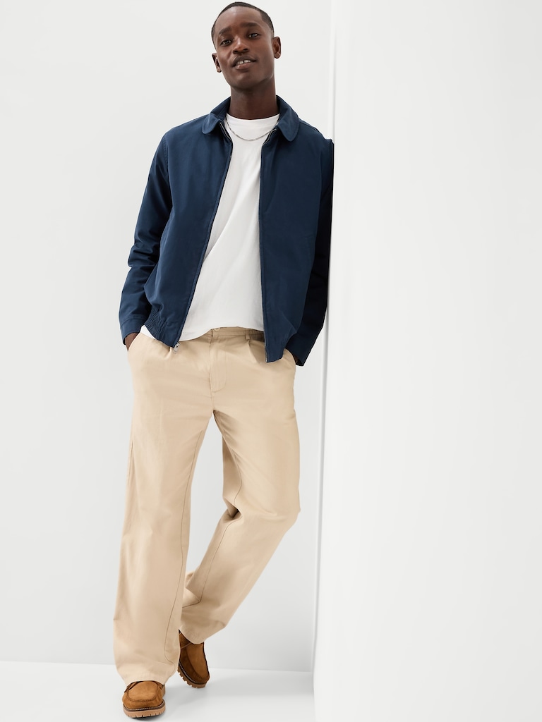 Twill Harrington Jacket