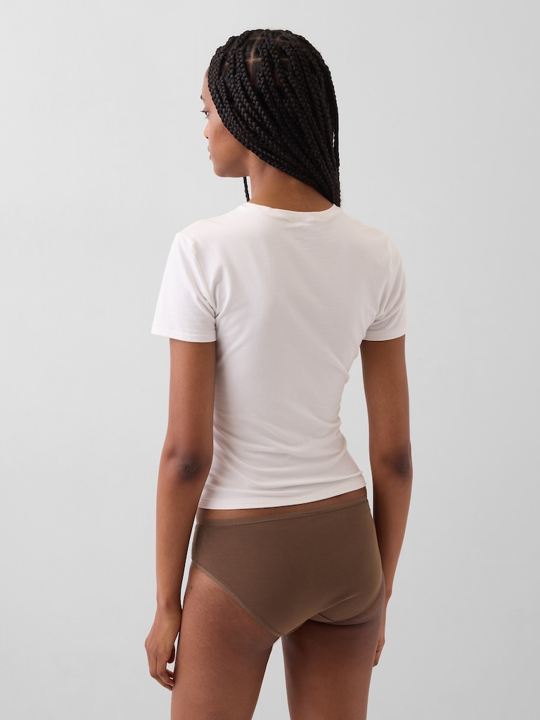 Organic Stretch Cotton Hipster