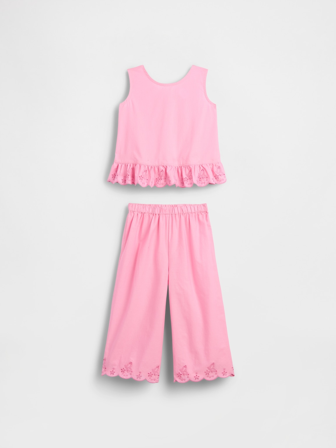 Baby & Toddler Eyelet Ruffle Outfit Set