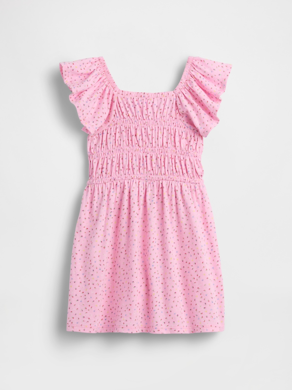 Baby & Toddler Smocked Flutter-Sleeve Dress