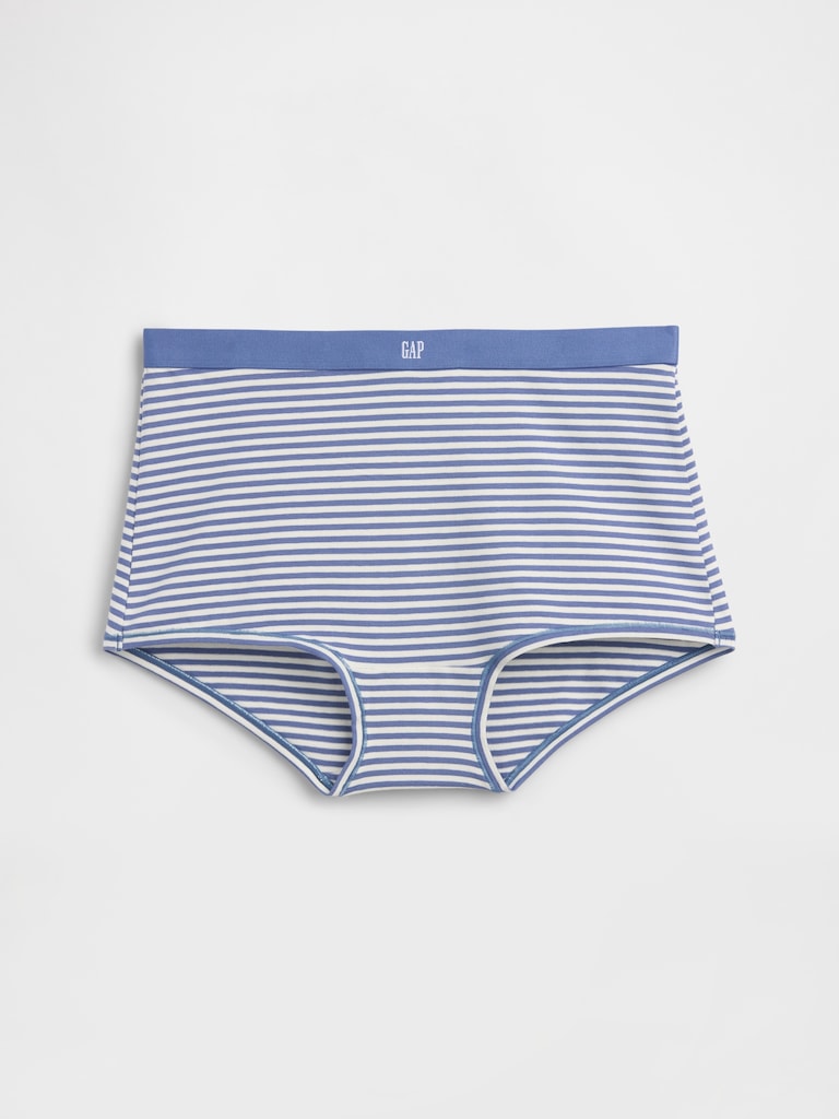 Organic Stretch Cotton High Rise Shorty