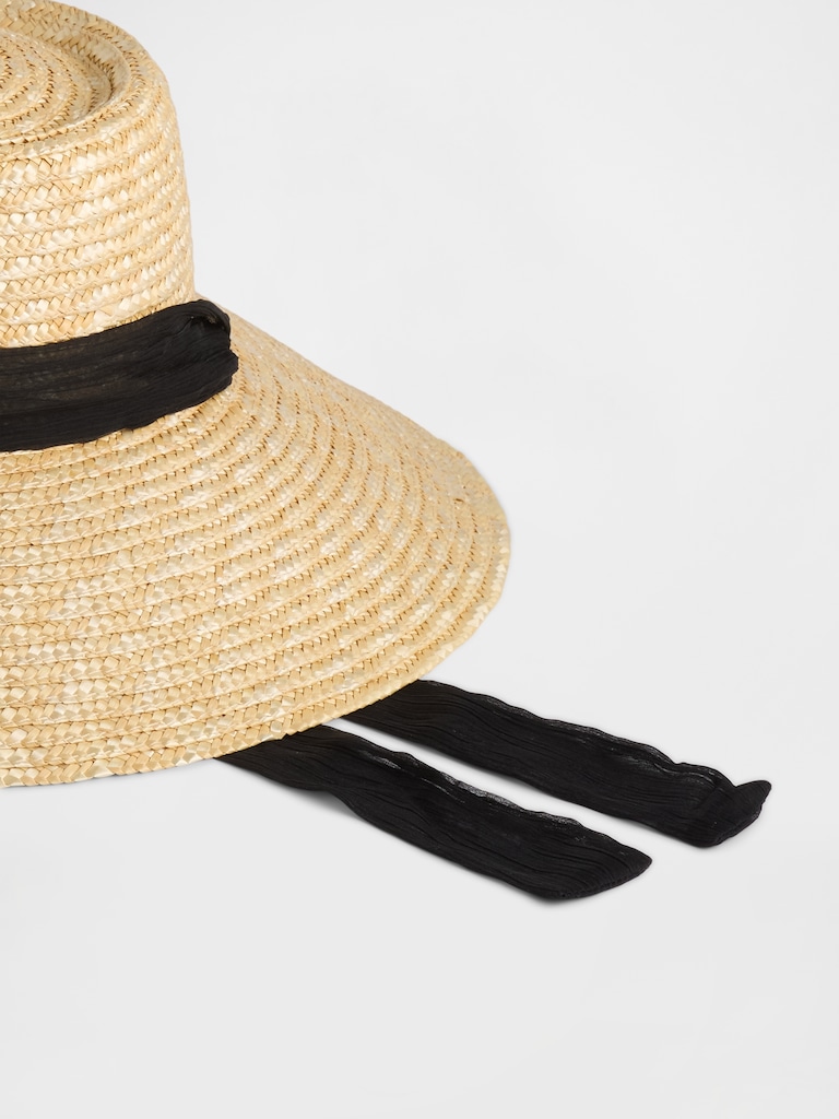Wide Brim Straw Hat
