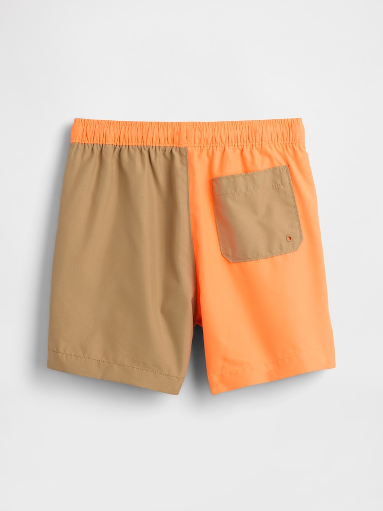 Kids 3.5" Recycled Swim Trunks