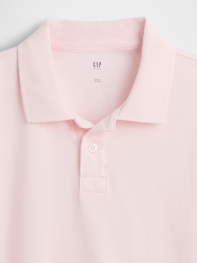 Kids Pique Polo Shirt