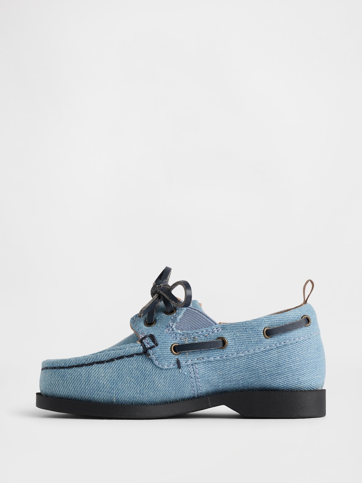 Toddler Denim Boat Shoes
