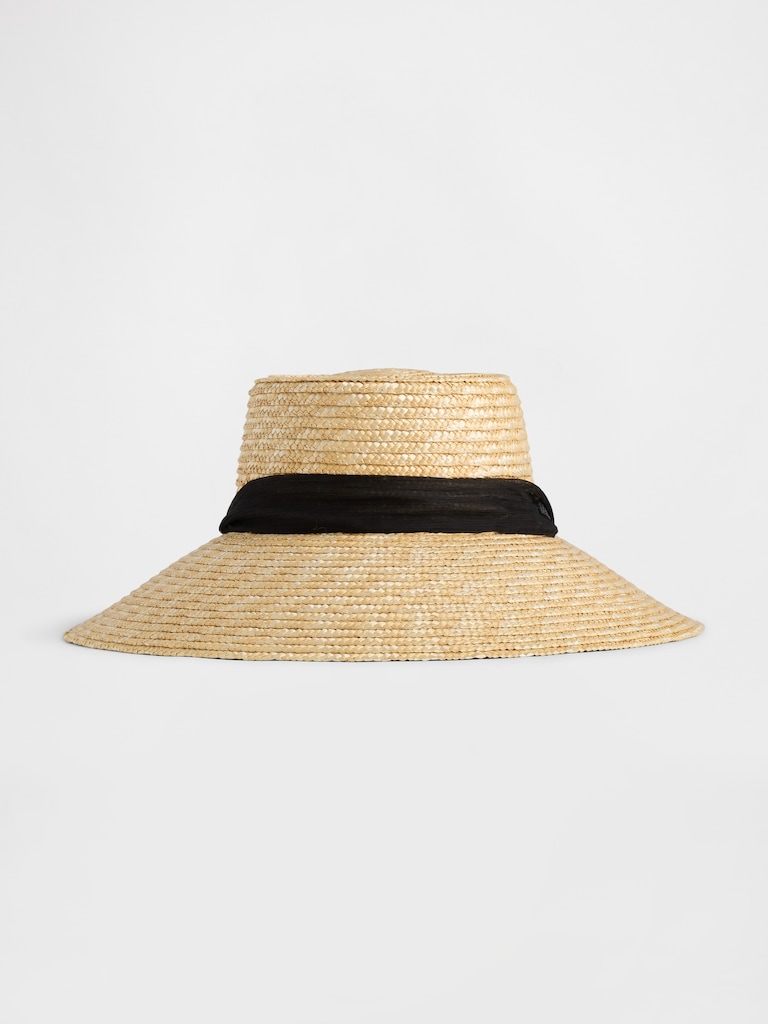 Wide Brim Straw Hat