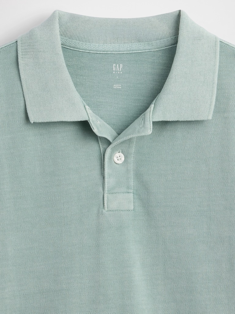 Kids Pique Polo Shirt