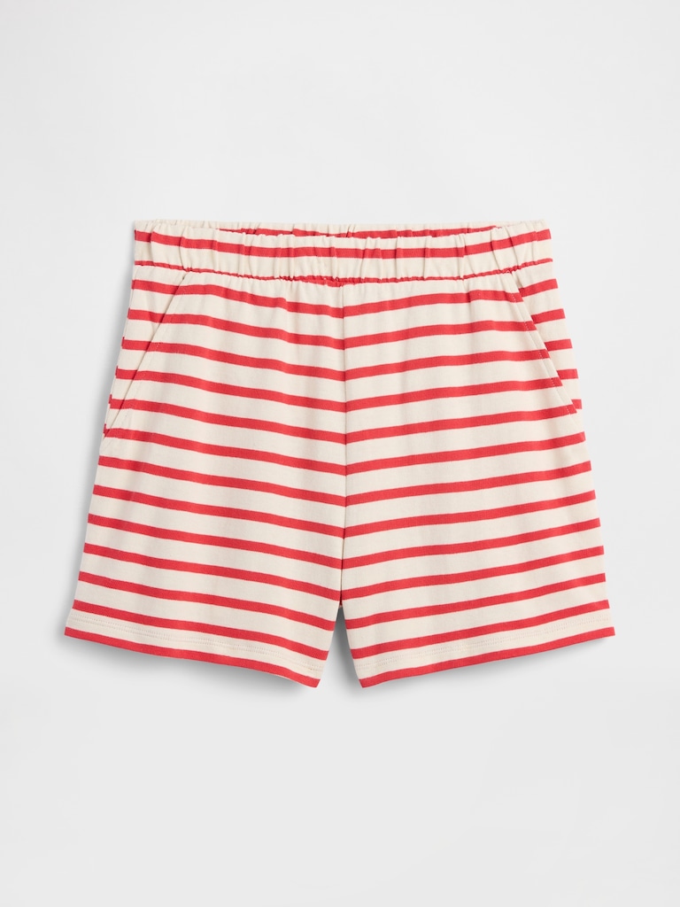 Pull-On Stripe Shorts