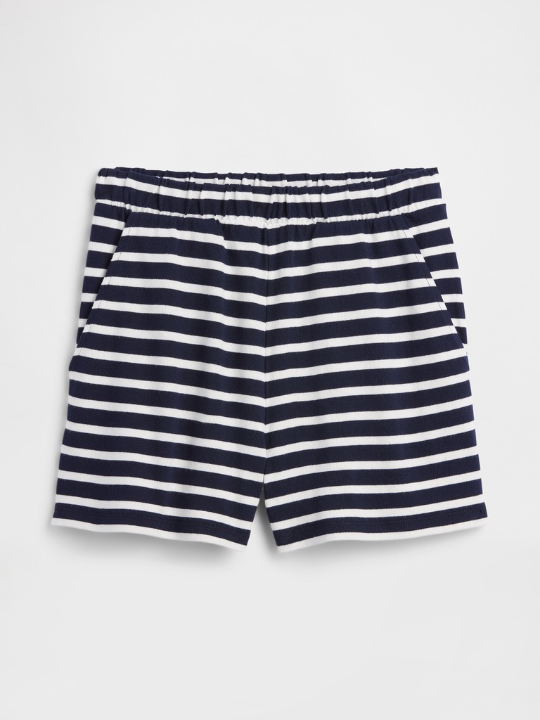 Pull-On Stripe Shorts