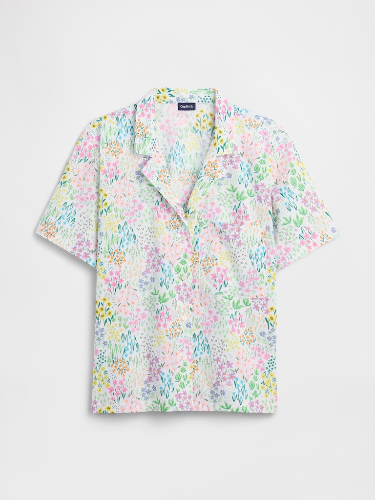 Poplin PJ Shirt
