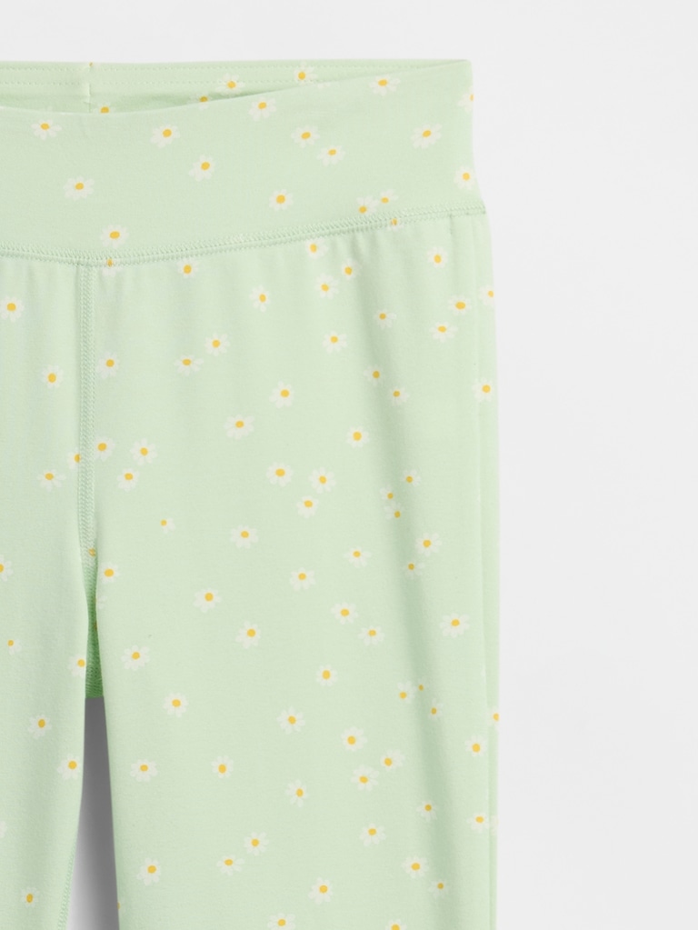 Kids Pull-On Stretch Jersey Flare Leggings