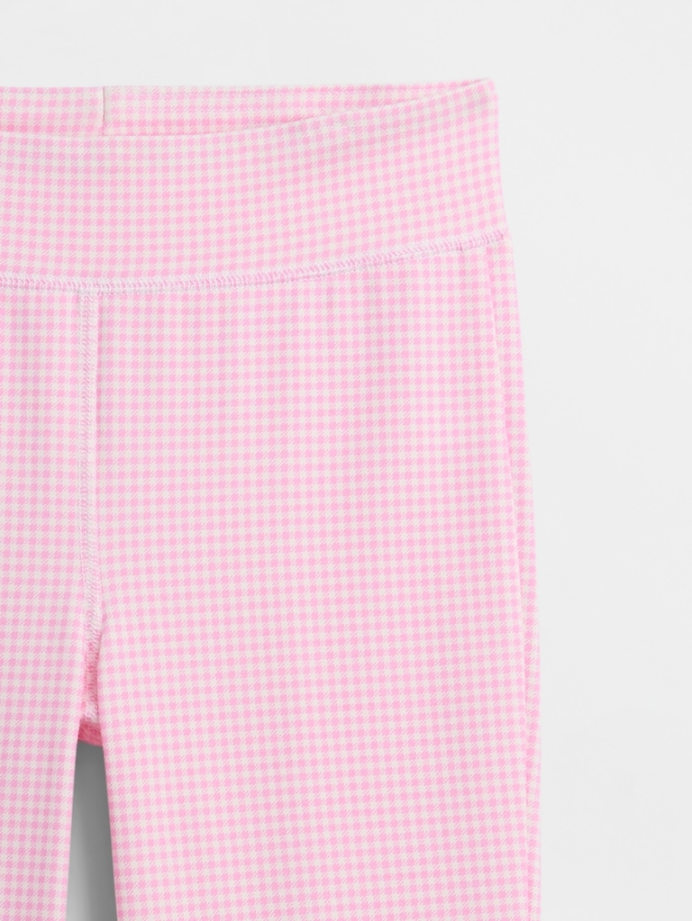 Kids Pull-On Stretch Jersey Flare Leggings