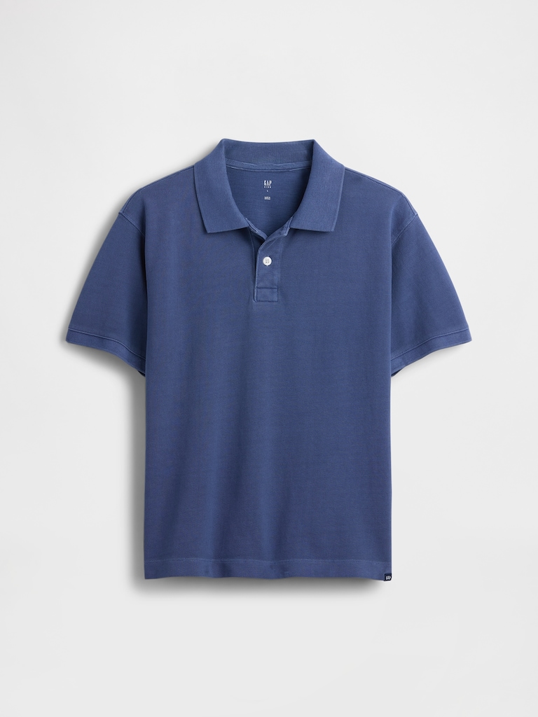Kids Pique Polo Shirt