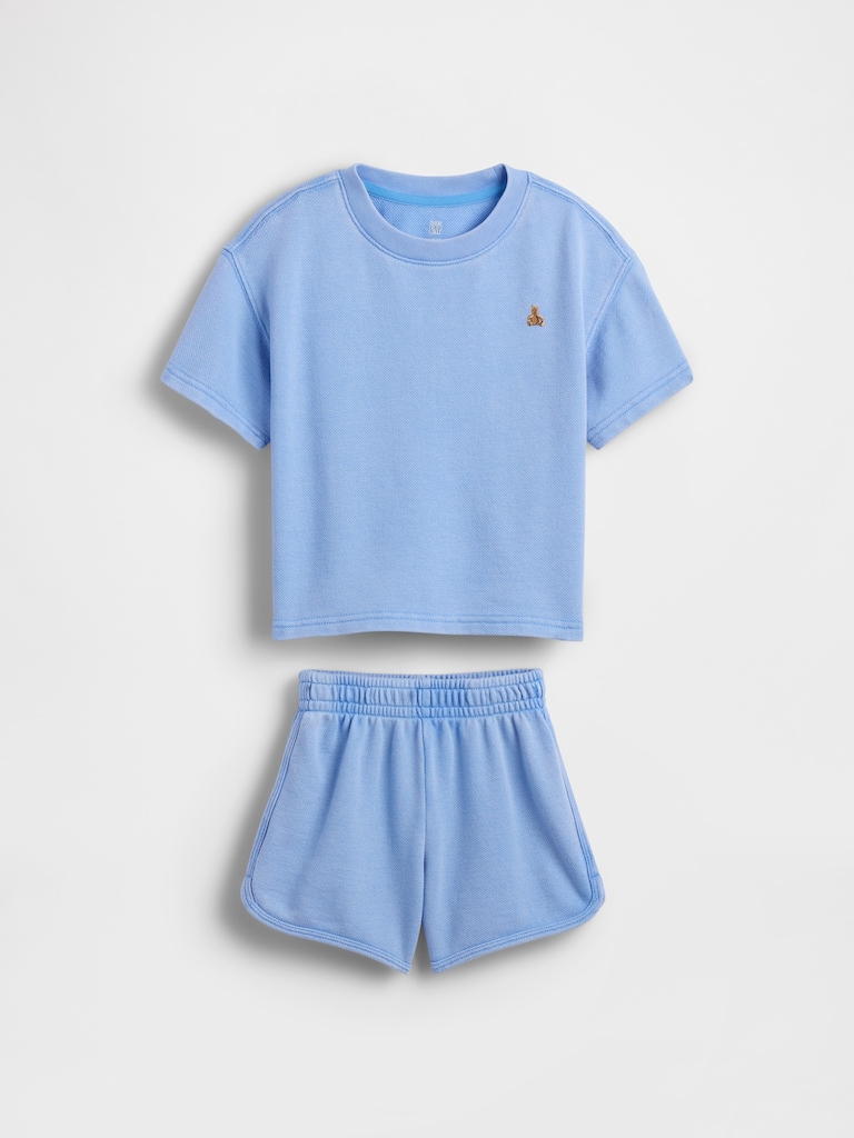 Baby & Toddler Pique Sweat Set