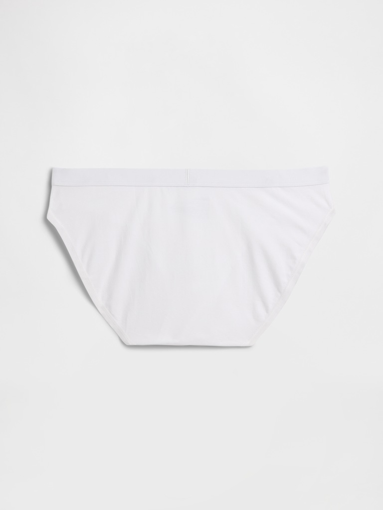 Organic Stretch Cotton Logo Bikini