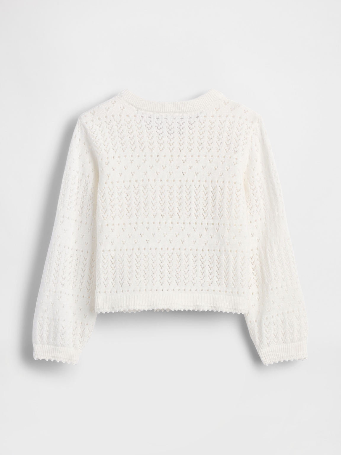 Baby & Toddler Pointelle Cardigan Sweater