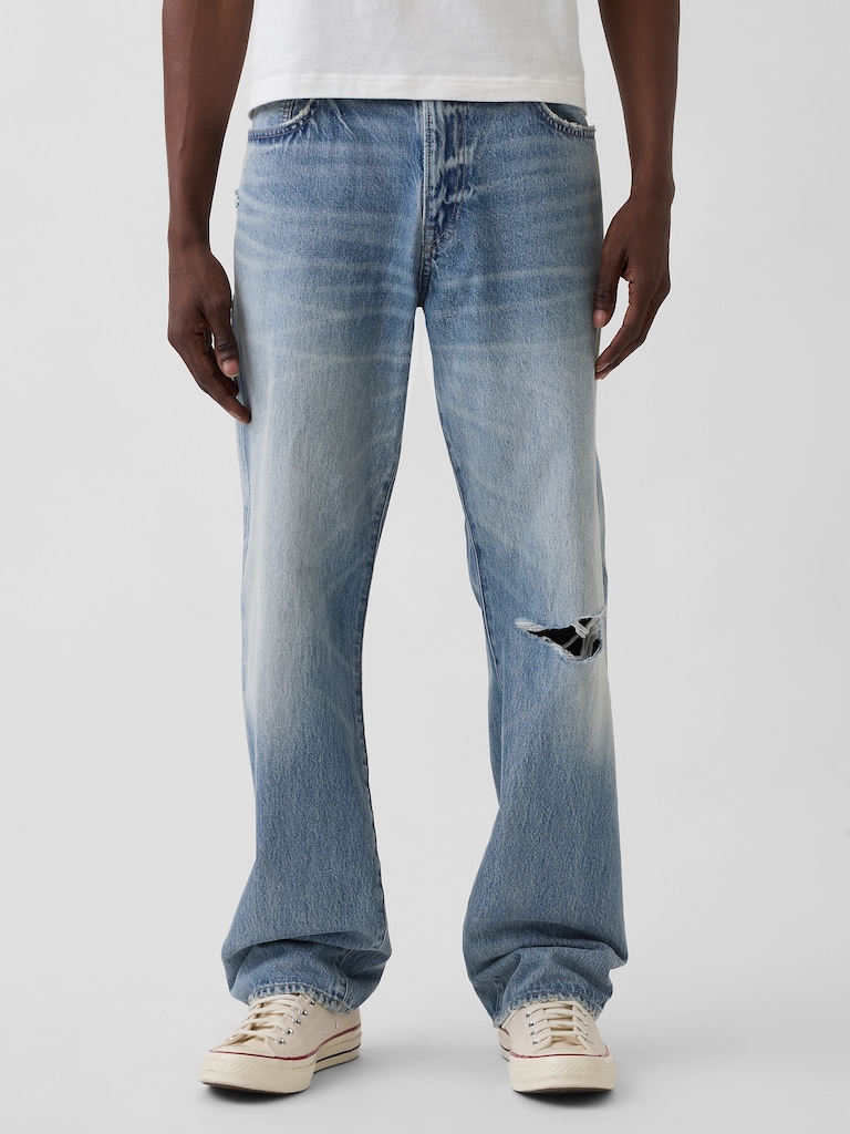 Relaxed Straight Jeans
