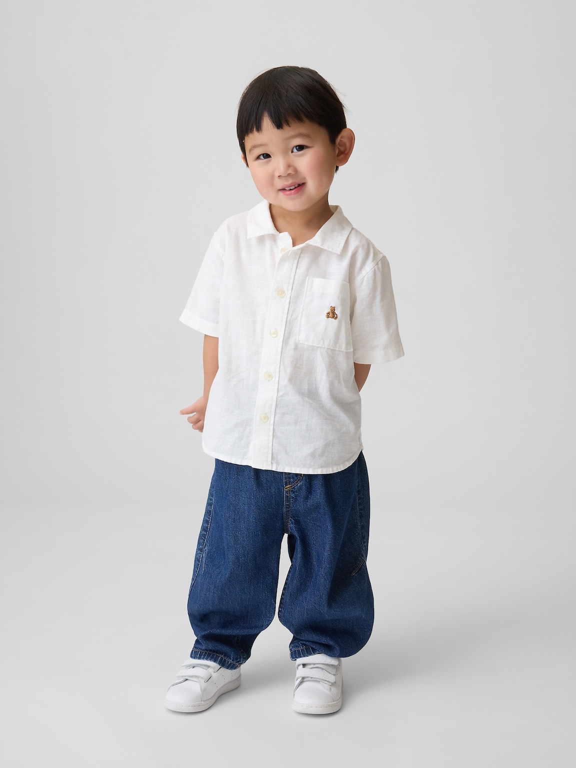 Baby & Toddler Linen-Cotton Shirt