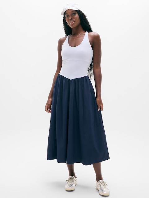 athleta dress blue Dress Casual Maxi By Athleta In Blue, Size:Xl
