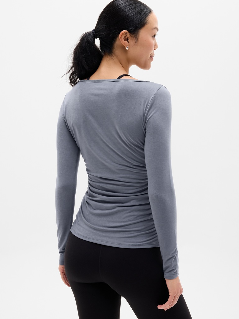 Move With Ease Boatneck Top