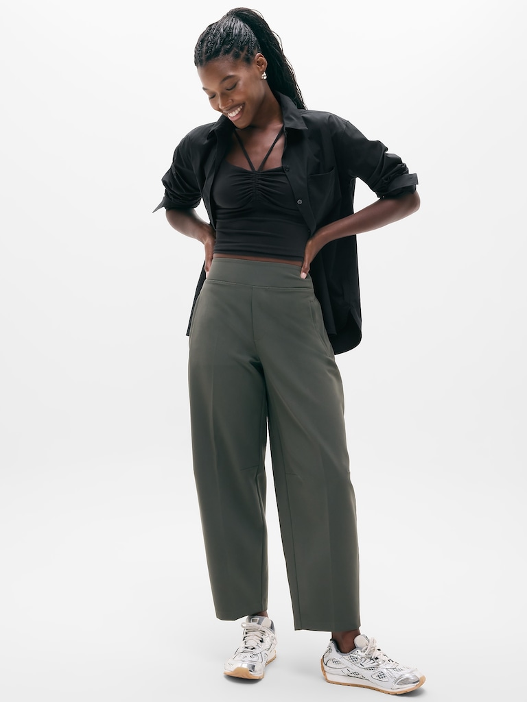 Endless High Rise Barrel Pant
