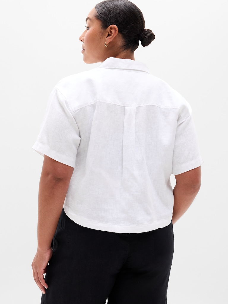 Retreat Linen Short Sleeve Shirt