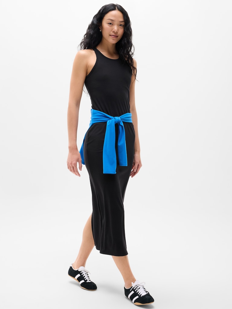 Signature Rib Maxi Dress