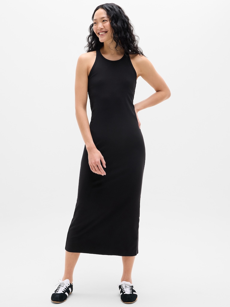 Signature Rib Maxi Dress