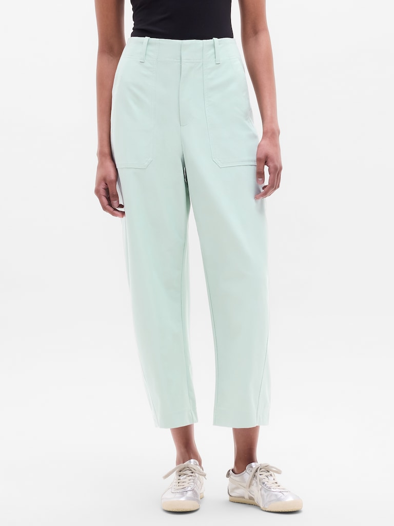 Skyline High Rise Barrel Leg Pant