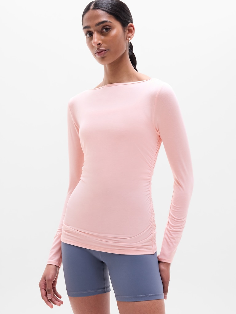 Move With Ease Boatneck Top