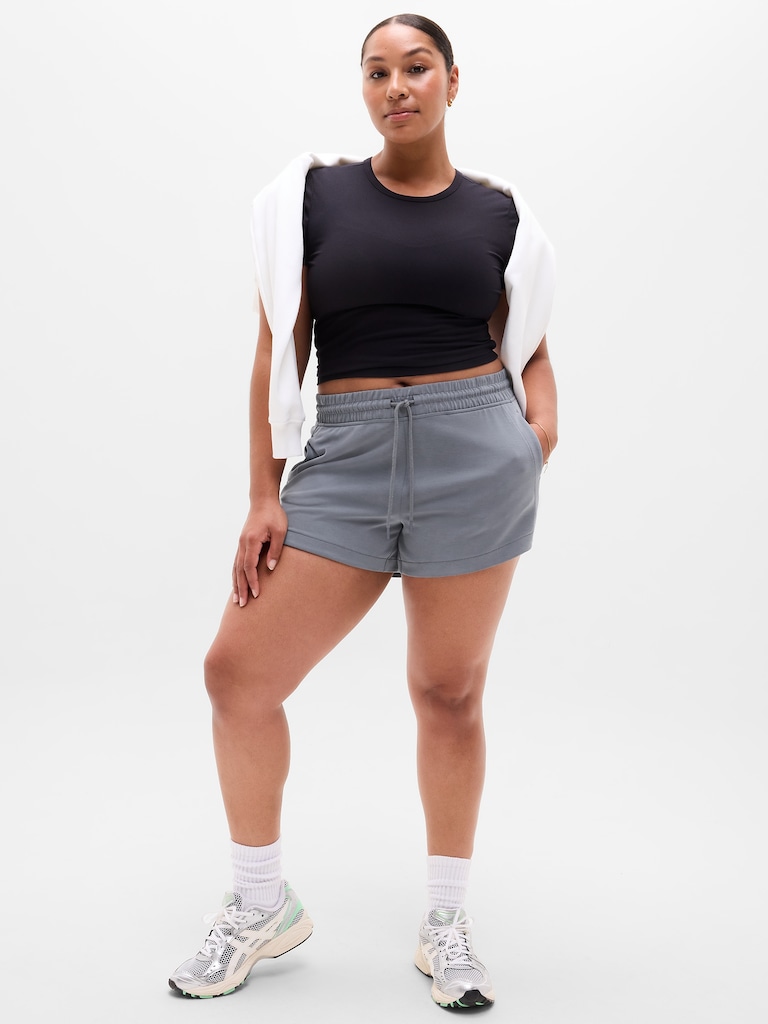 Seasoft Mid Rise 4" Short