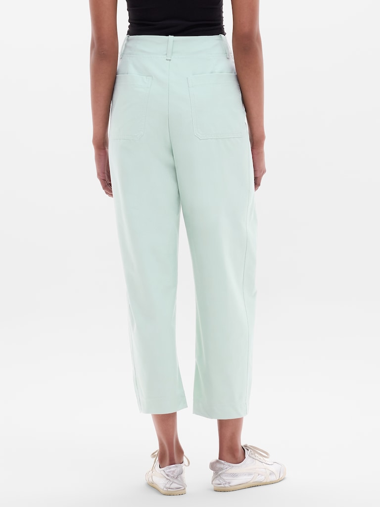 Skyline High Rise Barrel Leg Pant