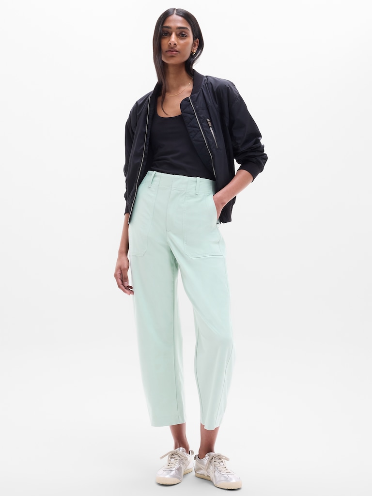 Skyline High Rise Barrel Leg Pant