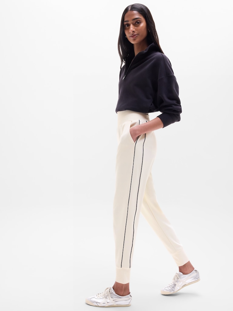 Venice High Rise Track Stripe Jogger