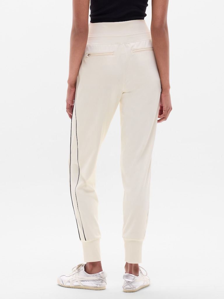Venice High Rise Track Stripe Jogger
