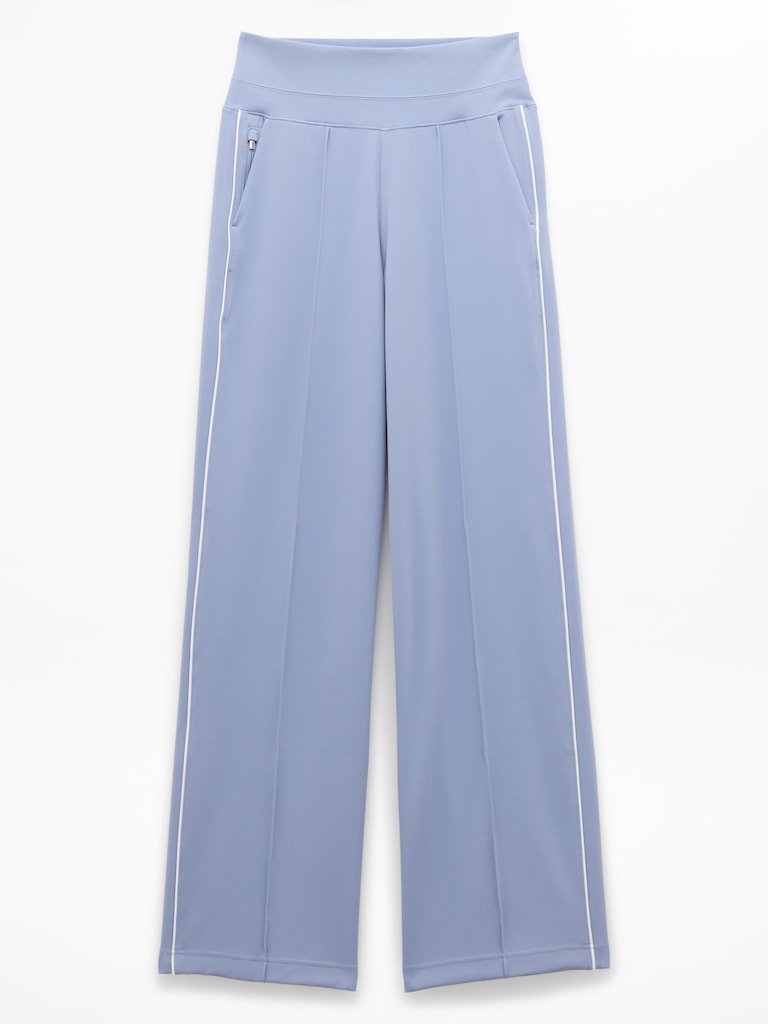 Venice High Rise Track Stripe Wide Leg Pant