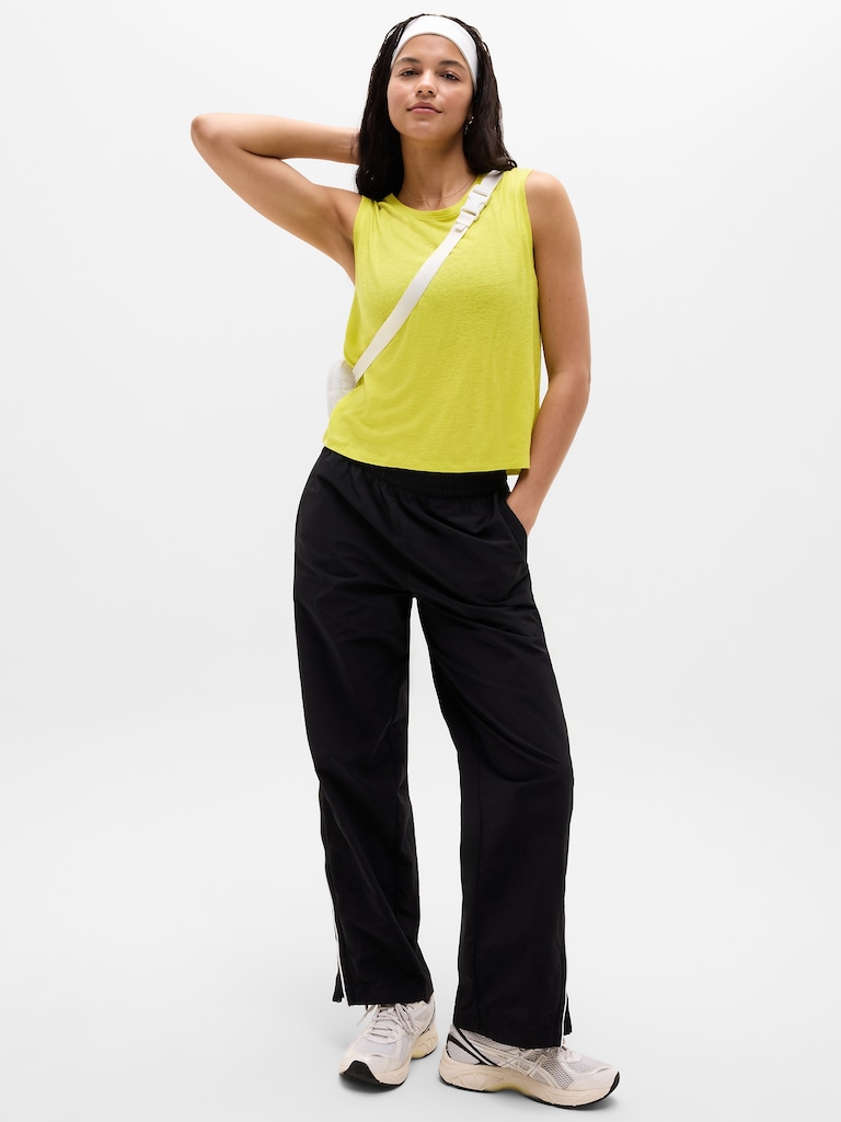 Getaway Linen Blend Muscle Tank