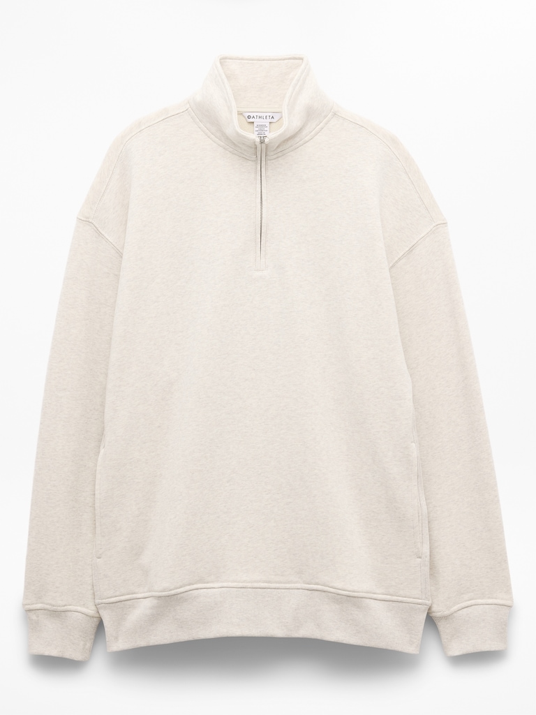 Heavyweight Terry 1/4 Zip Sweatshirt